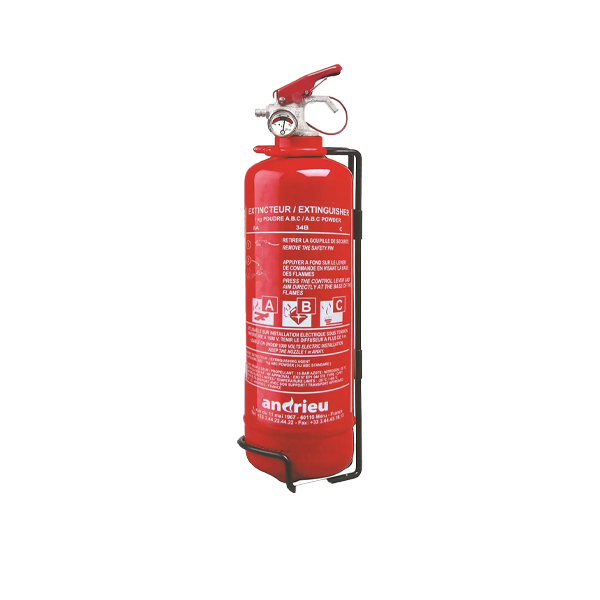 Extincteur à poudre ABC (6Kg, Permanente/Auxiliaire)